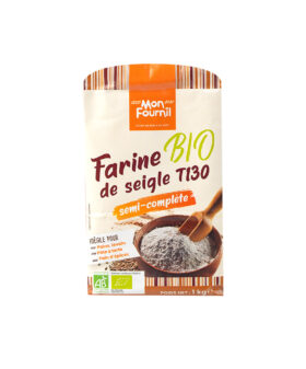 Farine semi-complète de Seigle Bio